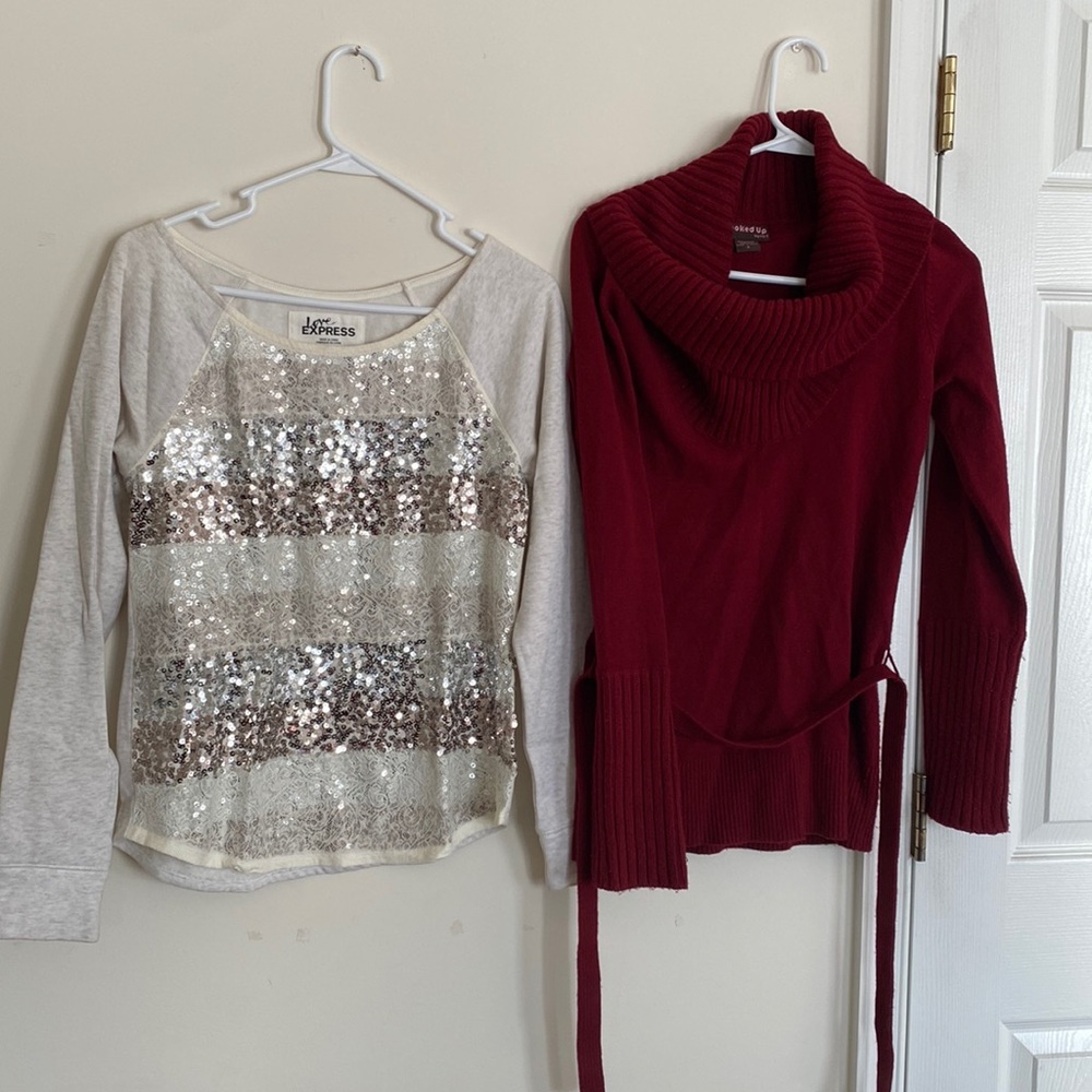 Express Bundle: Women’s sweaters size small